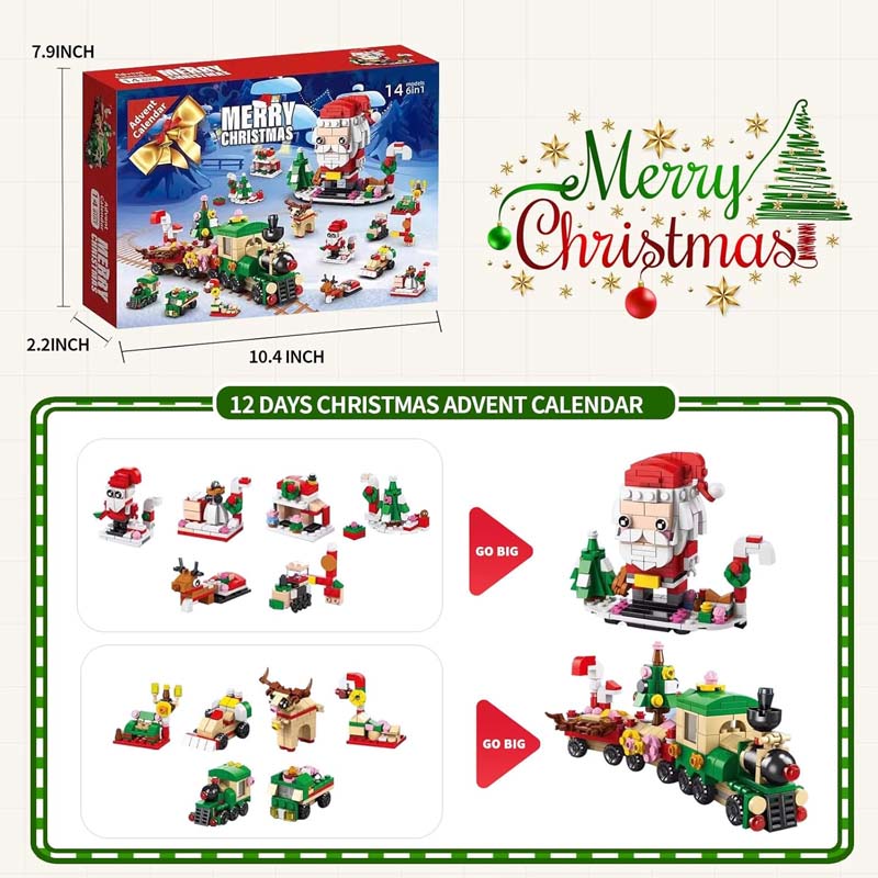 BowLift | 2025 Christmas Building Blocks Gift Box
