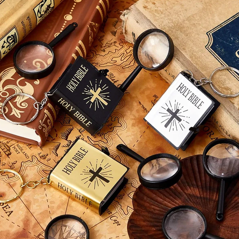 BowLift | Mini Book Bible Keychain