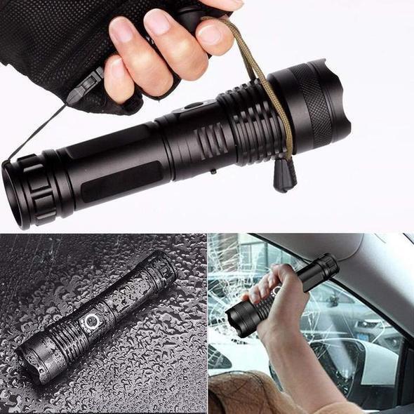 BowLift | High-Power Waterproof LED Flashlight | 30,000–50,000 Lumens Rechargeable Torch