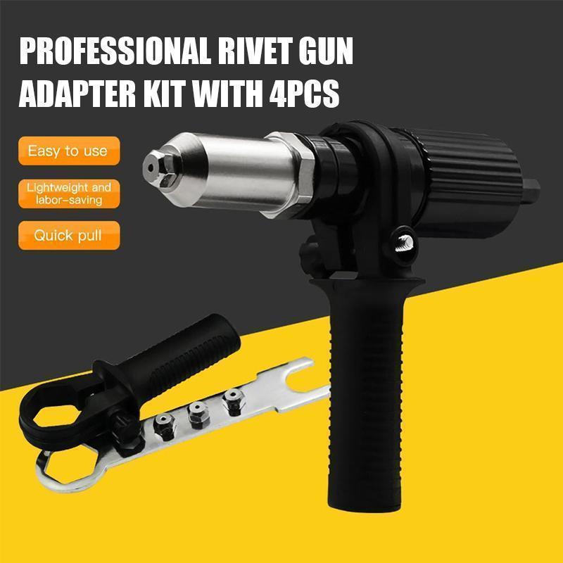BowLift | Professional Rivet Gun Adapter Kit 🛠With 4 different Nozzle Pins