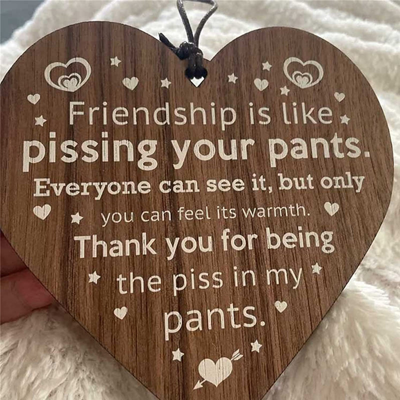 BowLift | Friendship Wood Pendant Christmas Tree Decor (3 Pieces)