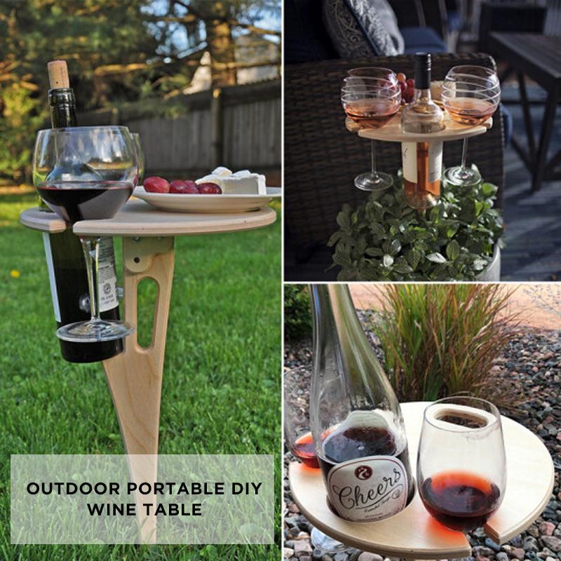 BowLift | Outdoor portable do-it-yourself wine rack
