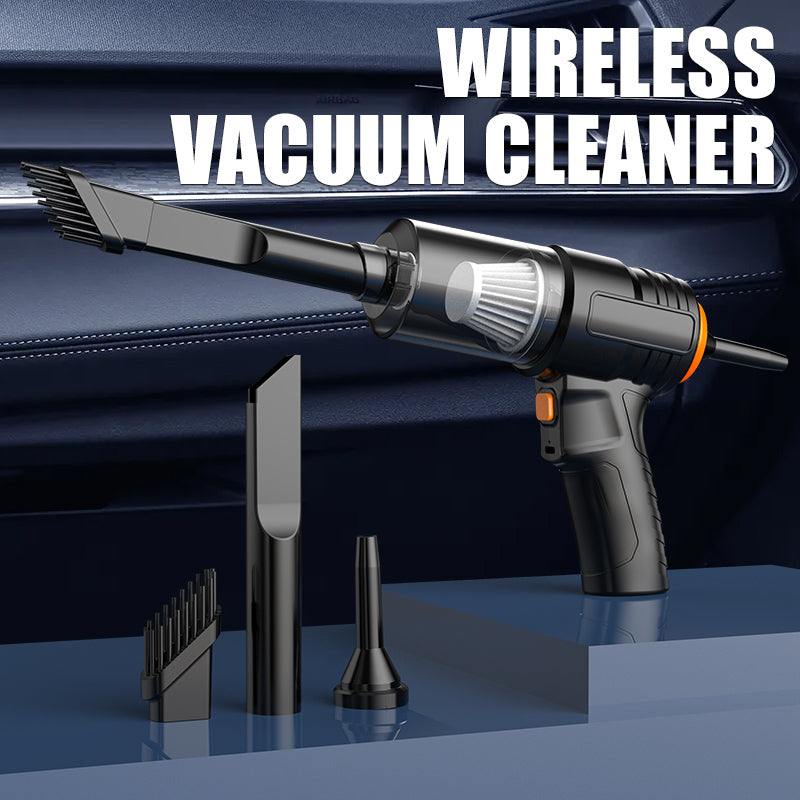 BowLift | Portable wireless handheld vacuum cleaner, cyclone suction cordless vacuum cleaner, rechargeable vacuum cleaner with strong suction power suitable for cars/offices/homes