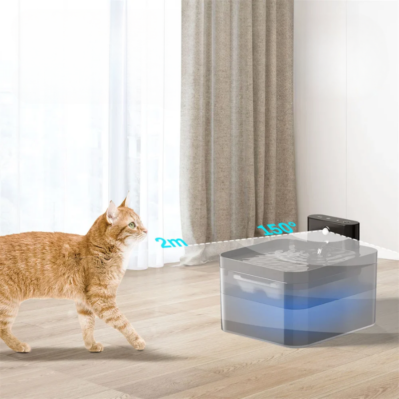 BowLift | Automatic – Wireless Drinking Fountain for Cats with Sensor