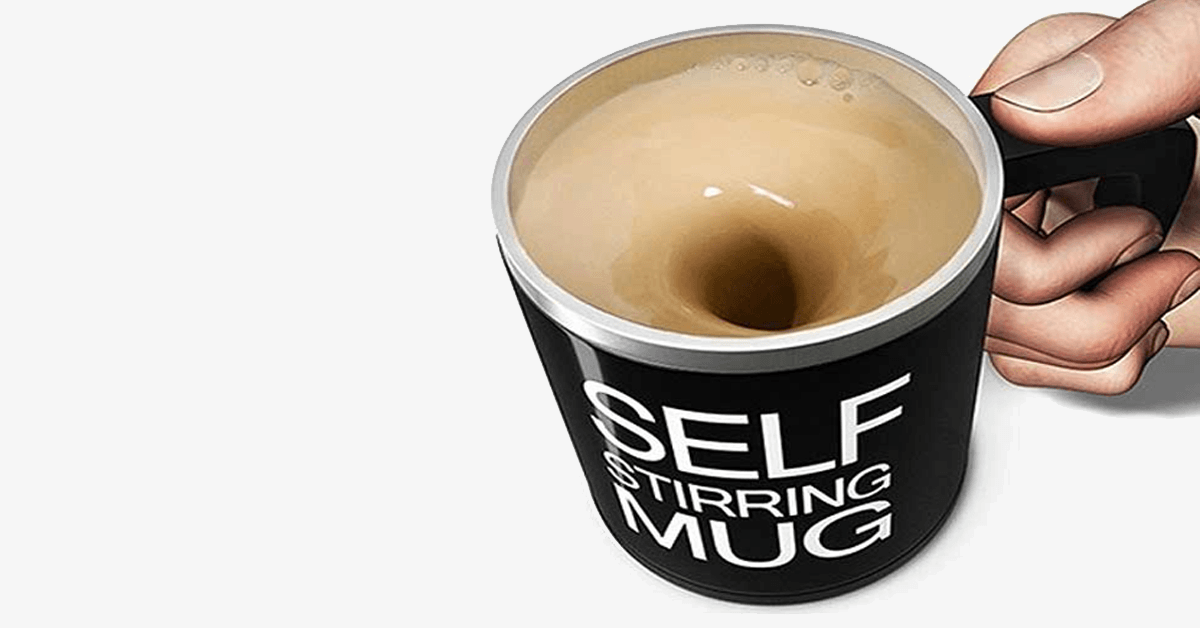 BowLift | Self-stirring mug – Say hello to the modern mug!