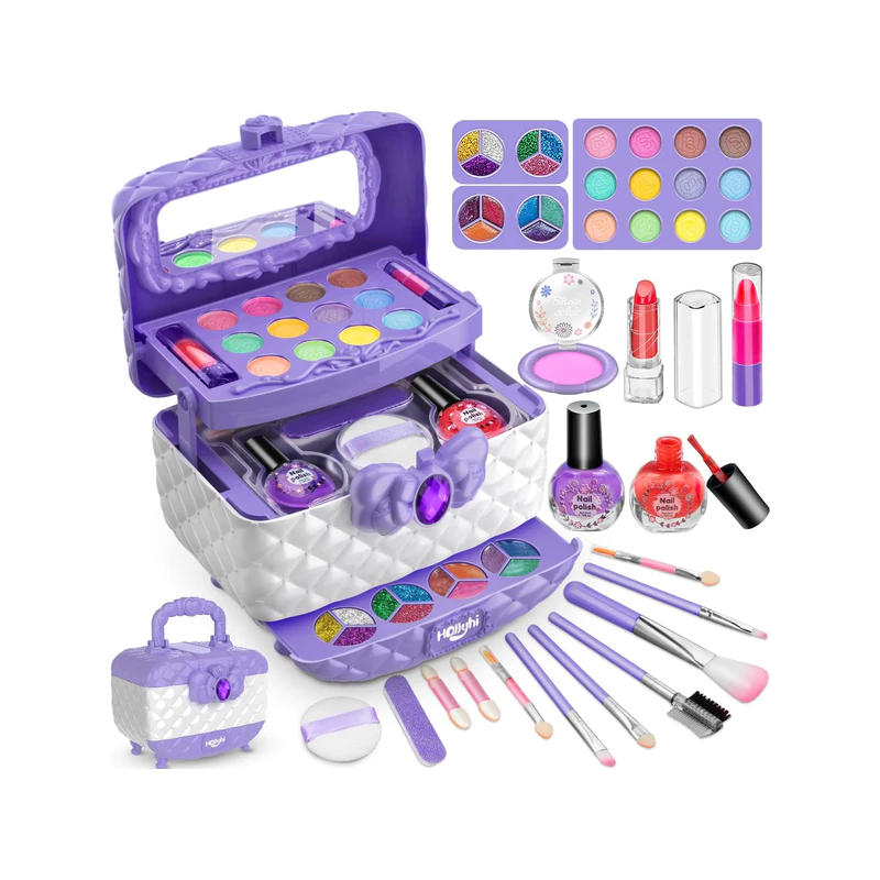 BowLift | Princess Glamour – Kids Makeup Play Set | Safe & Fun Pretend Play Kit