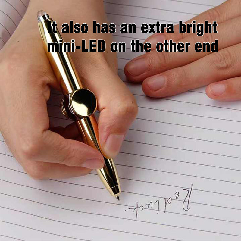 BowLift | Fidget Spinner Pen with LED Light