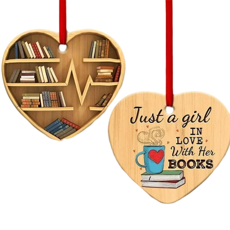 BowLift | Book Lovers Heart Ornament