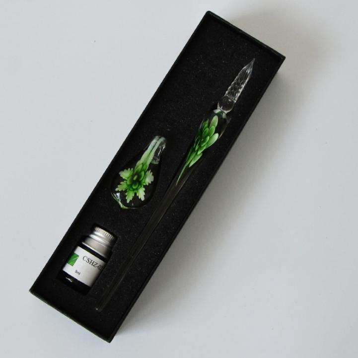 BowLift | Glass Calligraphy Pen Set with Ink and Pen Holder
