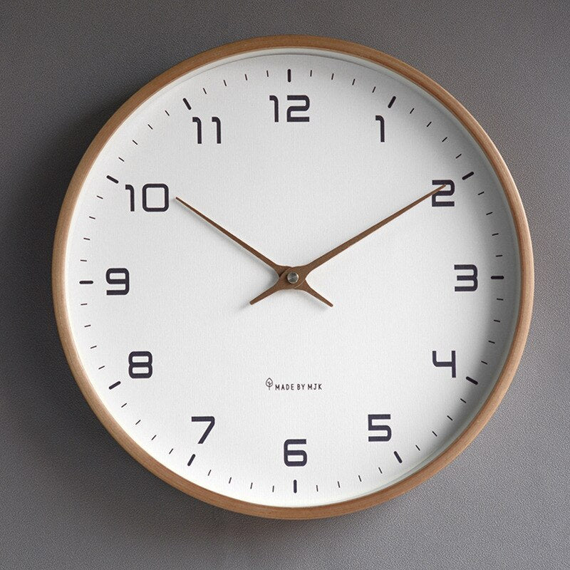 BowLift | EinzigHolz - Scandinavian Simplicity Wall Clock