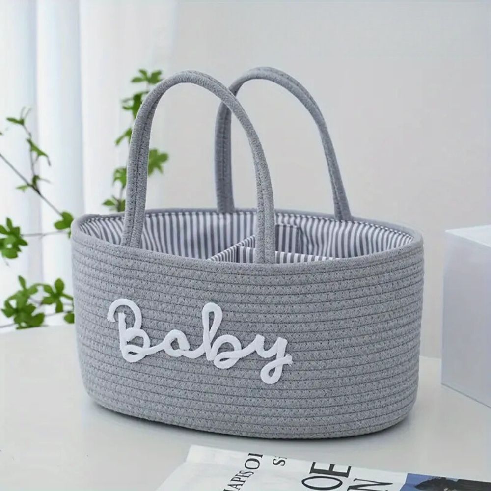BowLift | Cotton Rope Baby Caddy Organizer