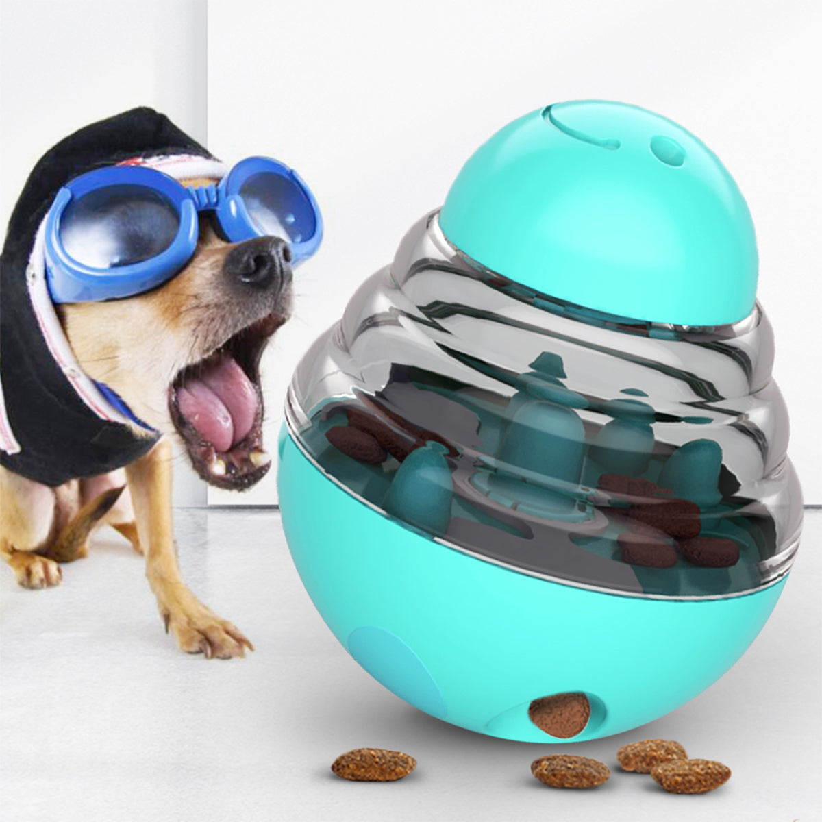 Wobble Food Ball – Interactive Feeder & Play Toy for Dogs