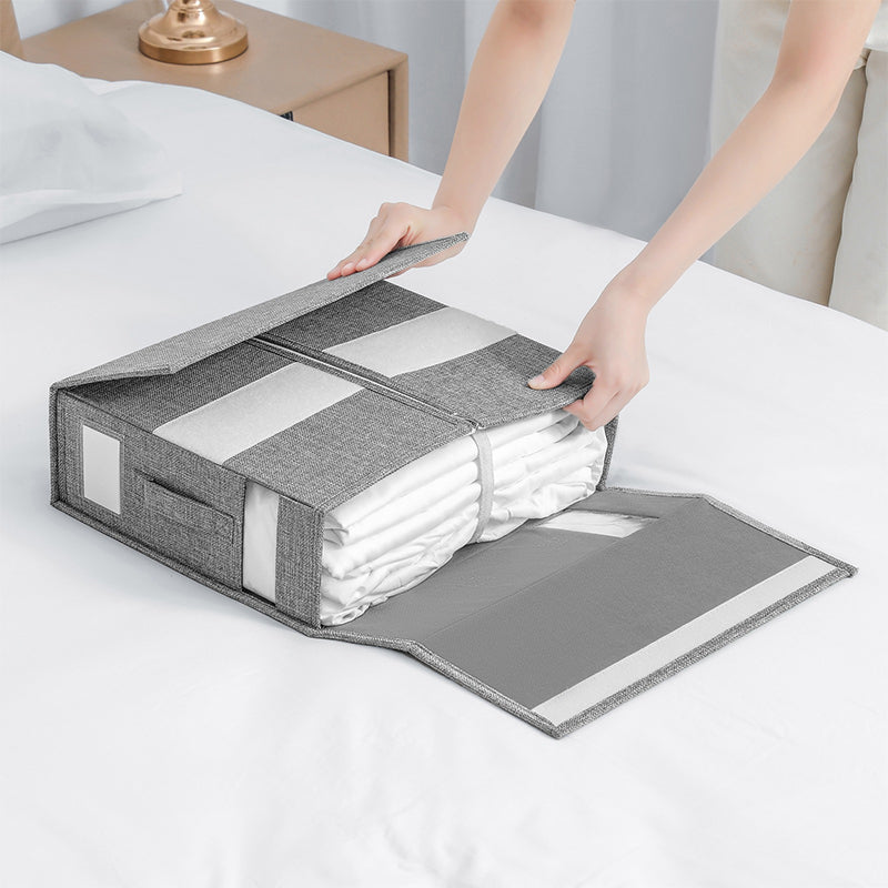BowLift | foldable bed sheet set organizer