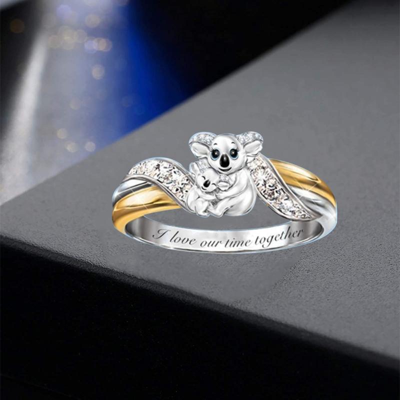 BowLift | Creative Parent-Child Bear Ring