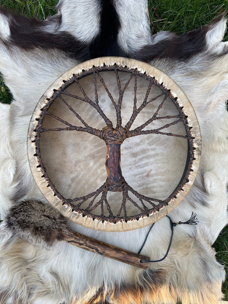 BowLift | Shaman drum "Tree of life" Siberian drum Spirit music
