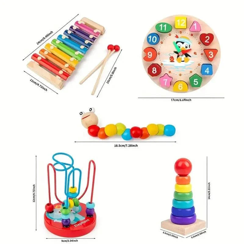 BowLift | in-1 Montessori set - Creative learning for babies aged 6 months and over