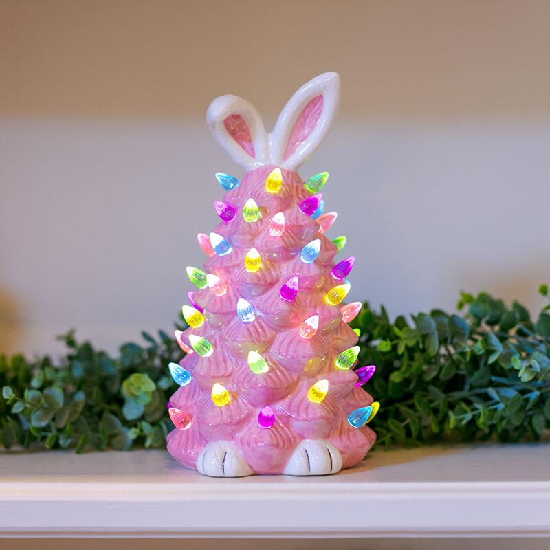 BowLift | Christmas Pink Bunny Tree