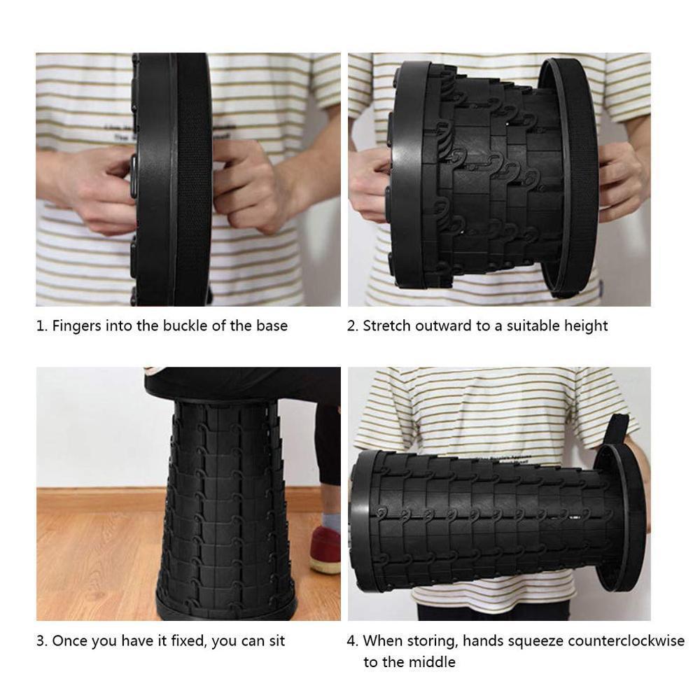 BowLift | Improved retractable folding stool