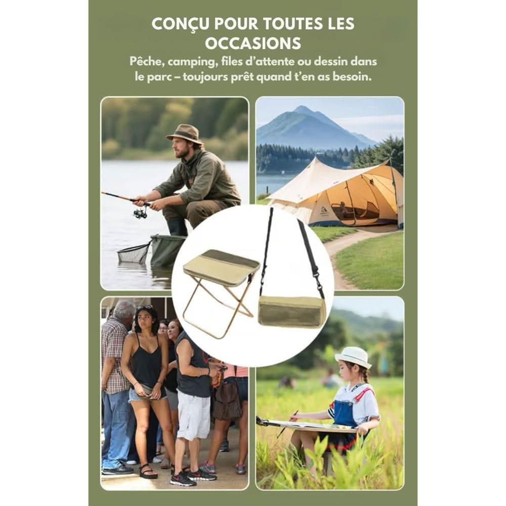 BowLift | Foldable Outdoor Backpack with Integrated Seat & Waterproof Area