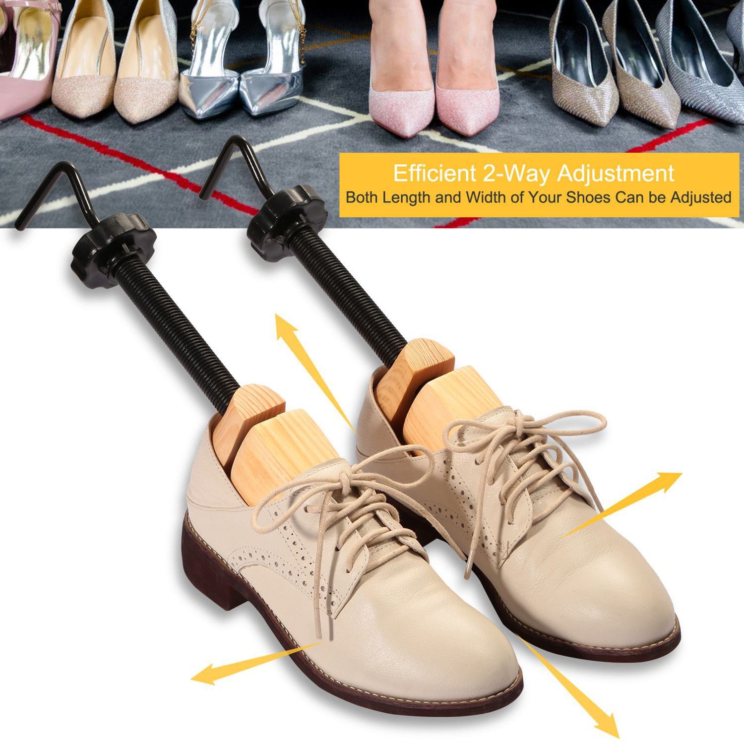BowLift | 2-Piece: Shoe Stretcher 2-Way Shoe