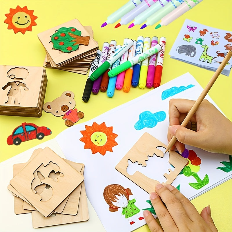 BowLift | InspireSketch - Montessori 20-Piece Drawing Set for Creative Play