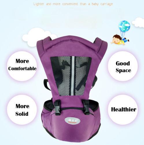 BowLift | Ergonomic Hipseat Baby Carrier (6 In 1)