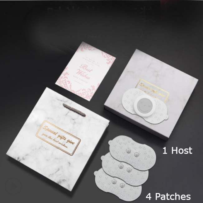 BowLift | Portable Rechargeable Smart Mini Massager with Pulse Massage, 6 Modes and 10 Intensities for Work, Entertainment, Driving and Travel