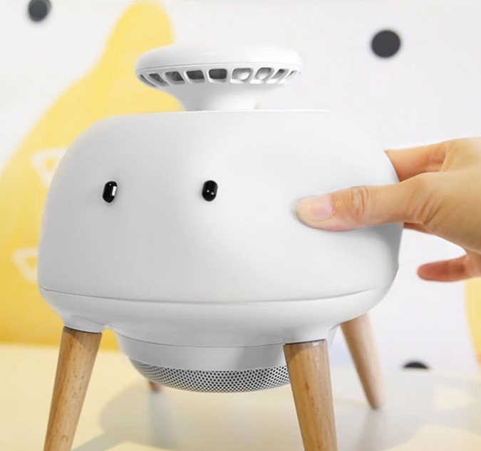 BowLift | Electronic Indoor Physical Mosquito Killer with 360¬∞ Ring Light, Intelligent Photosensitive System, Desk Lamp Mode and Low Noise, for Home, Kitchen, Bedroom & Office