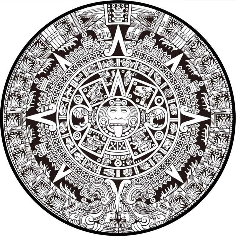 BowLift | Classic Moroccan Indoor Carpet multicolored floral rug non-slip machine washable stain-resistant rug for the living room