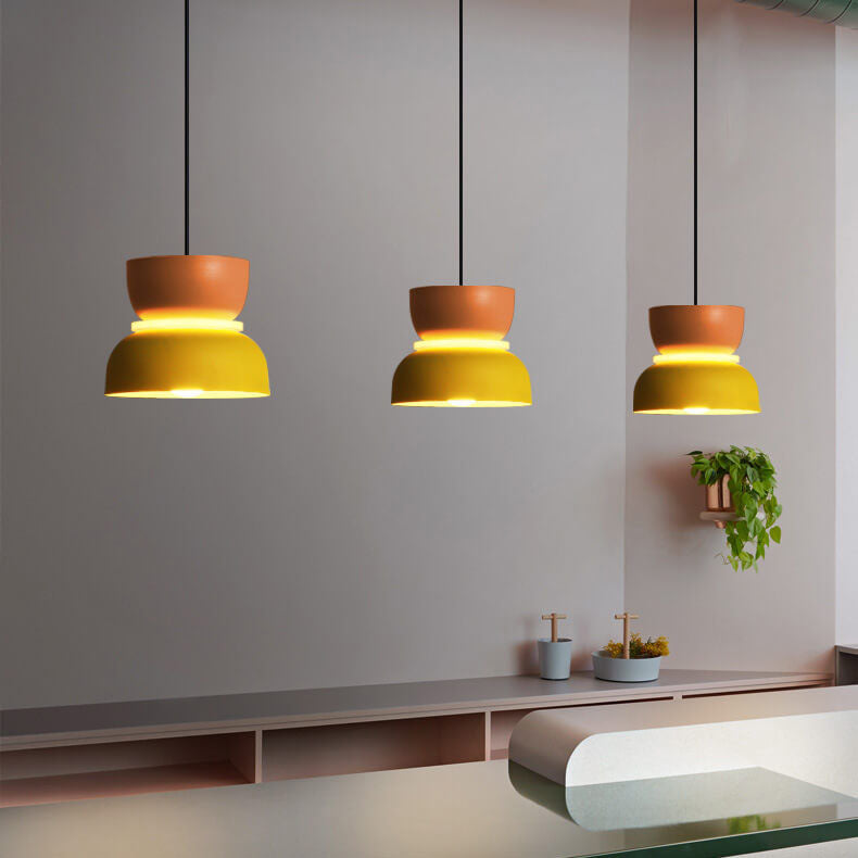 BowLift | Nordic Colorful Macaron 1-Light LED Pendant Light