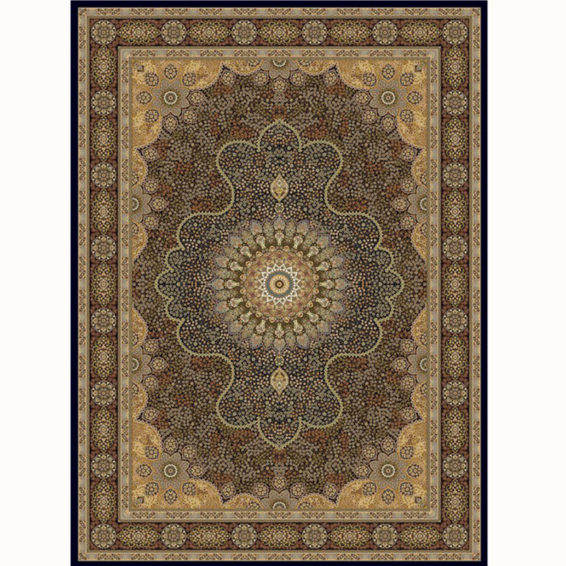 BowLift | Aesthetic Moroccan Carpet Multicolored Floral Carpet pet-friendly non-slip backing machine washable carpet for guest room