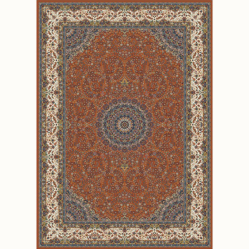 BowLift | Aesthetic Moroccan Carpet Multicolored Floral Carpet pet-friendly non-slip backing machine washable carpet for guest room