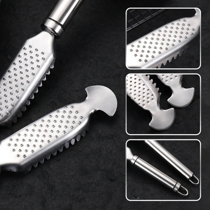 BowLift | Stainless Steel Fish Scales Remover