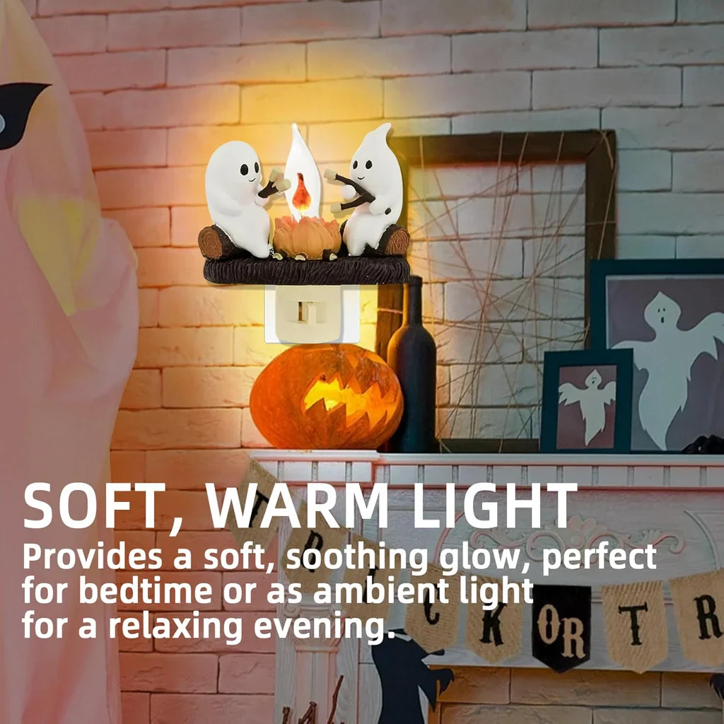 BowLift | Halloween Ghost Campfire Night Light