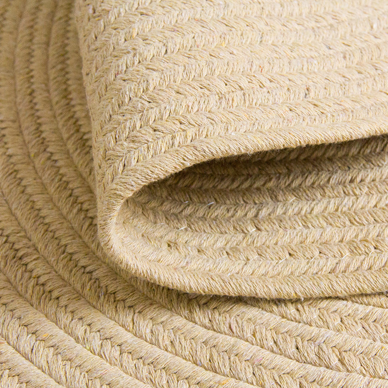 BowLift | Fine Multicolor Solid Carpet Jute Lodge Carpet Easy Maintenance Durable Carpet for Bedroom