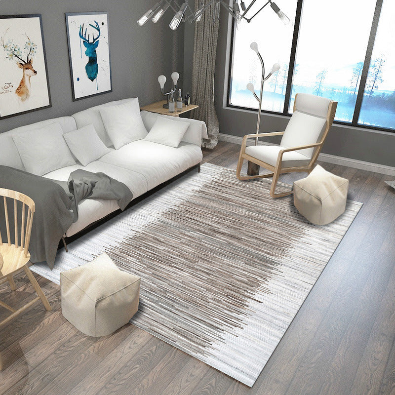 BowLift | Shabby Chic Multicolor Steampunk Rug Polypropylene Rustic Surfaces Rug Pet Friendly Washable Non-Slip Back Rug for Home
