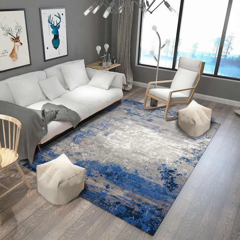 BowLift | Shabby Chic Multicolor Steampunk Rug Polypropylene Rustic Surfaces Rug Pet Friendly Washable Non-Slip Back Rug for Home