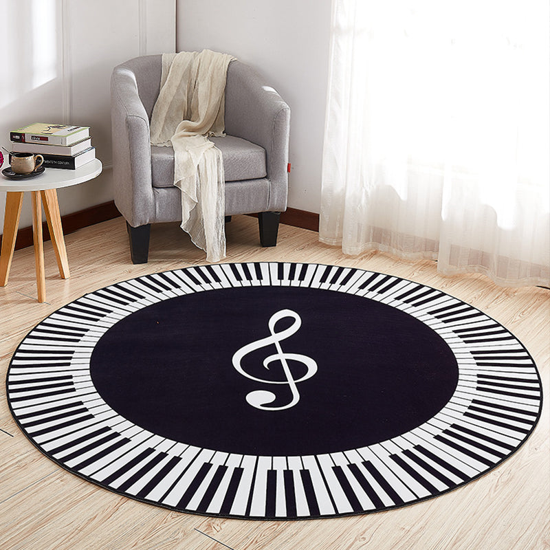 BowLift | Creative Boys Bedroom Rug Multi Colors Optical Illusion Rug Polypropylene Non-slip Pet-friendly Washable Rug