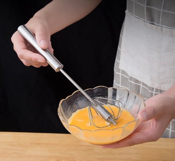BowLift | Half-Automatic Whisk in Stainless Steel