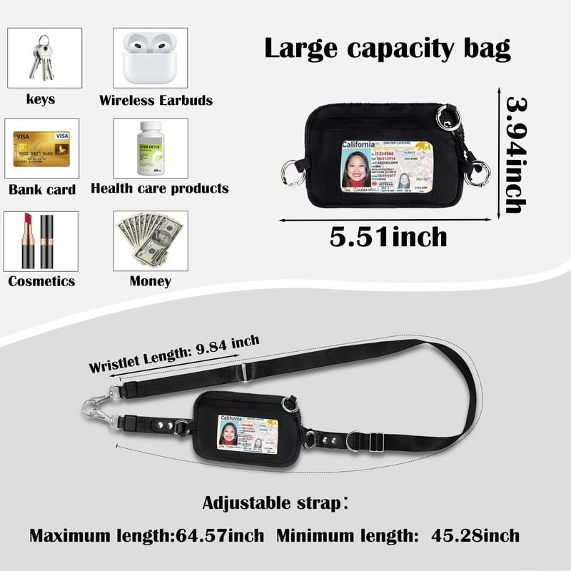 BowLift | Adjustable Phone Lanyard Crossbody Strap with Wallet
