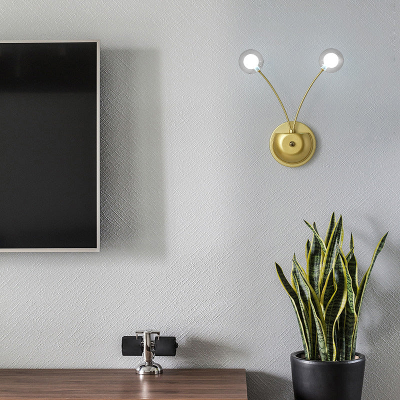 BowLift | Shadow Living Room LED Wall Light Glass Nordic Simplicity Wall Lighting Fixture