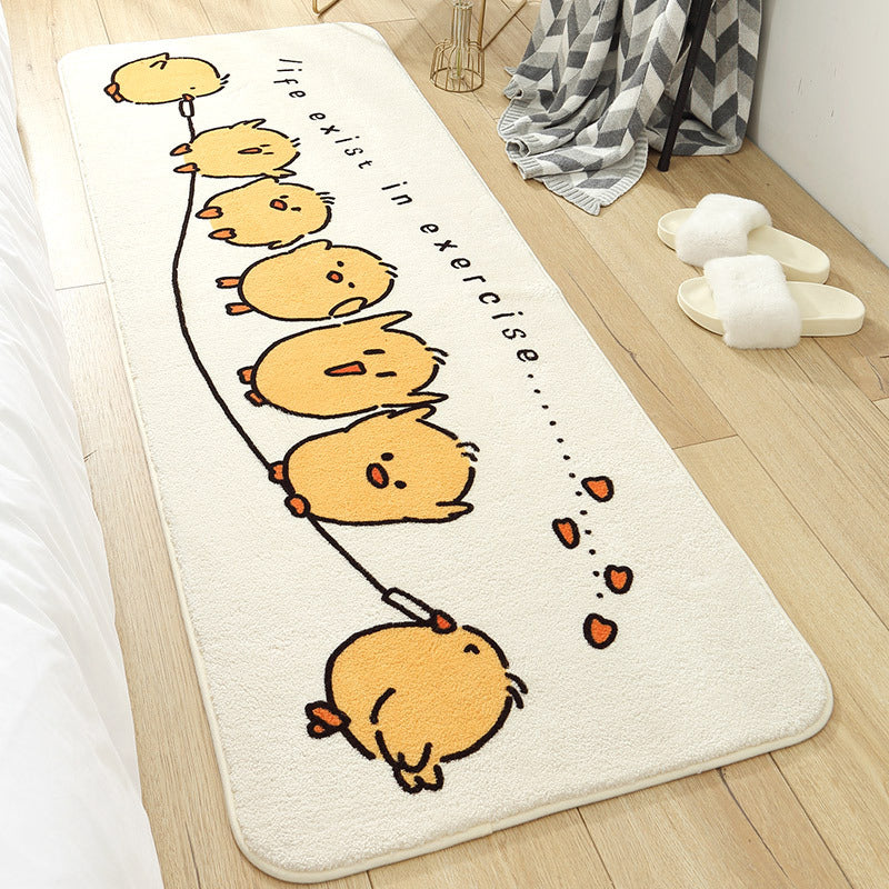 BowLift | Colorful beautiful carpet polypropylene cartoon animal pattern rug non-slip washable area rug for children's bedroom