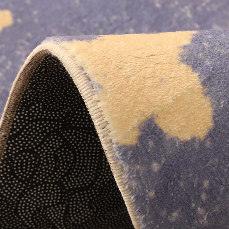 BowLift | Beautiful children's room rug Multicolored cartoon print area rug synthetic non-slip back pet-friendly rug