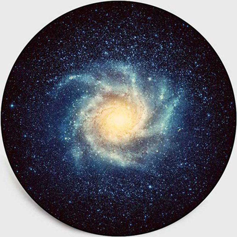 BowLift | Colorful Children's Room Rug Contemporary Space 3D Printed Carpet Polyester Non-Slip Washable Rug