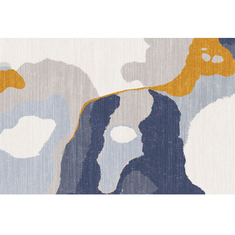 BowLift | Classic Living Room Carpet Multicolor Color Block Rug Blended Fabric Pet Friendly Easy Care Rug