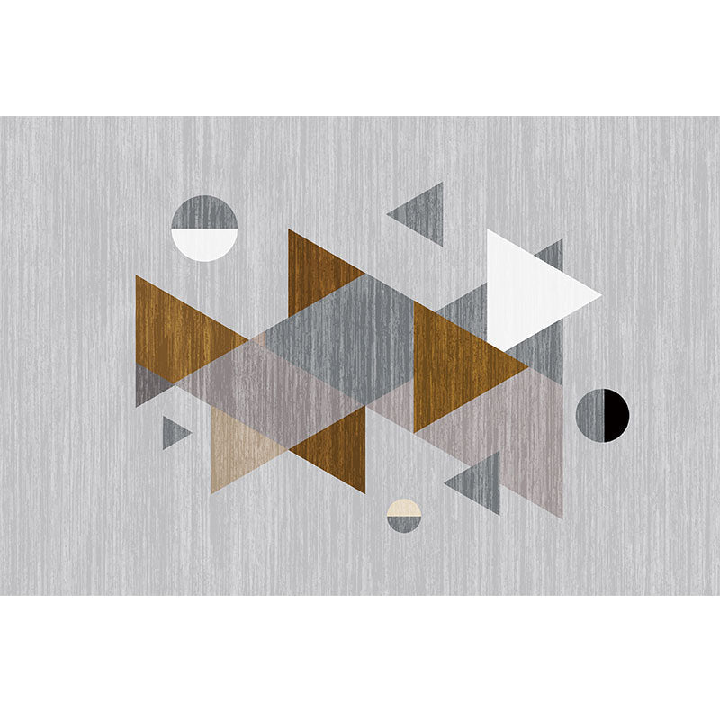 BowLift | Classic Living Room Carpet Multicolor Color Block Rug Blended Fabric Pet Friendly Easy Care Rug