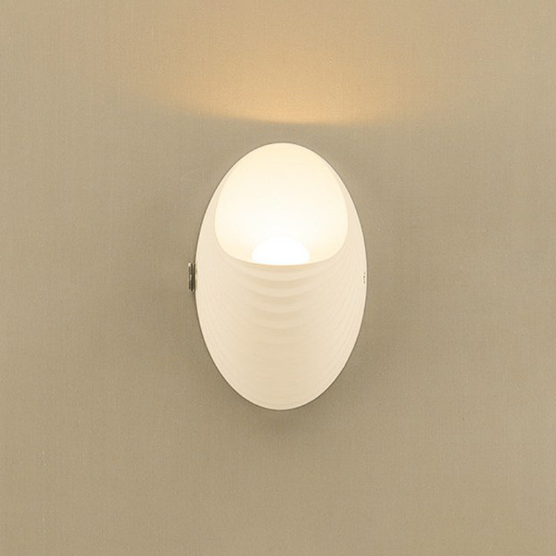 BowLift | Shadow Wall Sconces Nordic Style Acrylic Corridor LED Wall Lamp Fixture in White