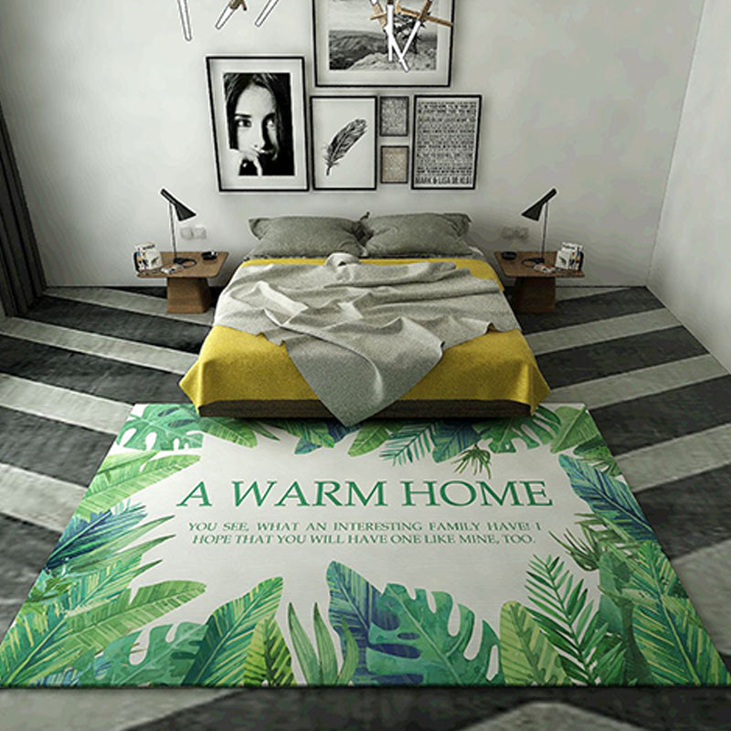 BowLift | Western garden printed rug Multicolor Polyester rug with non-slip backing Stain-resistant indoor rug for bedroom