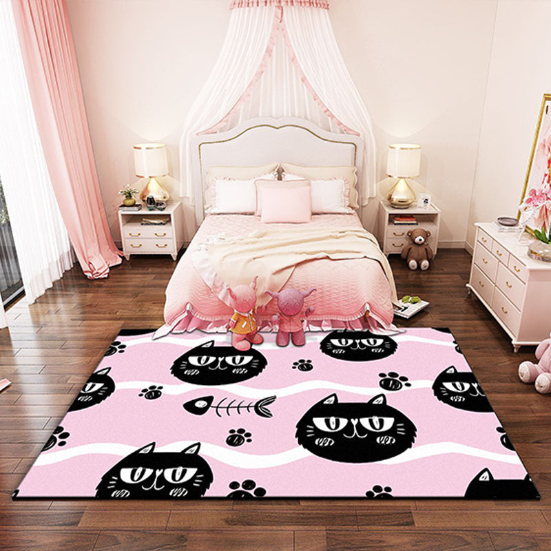 BowLift | Western garden printed carpet multicolored polyester carpet with non-slip backing stain-resistant indoor carpet for bedroom