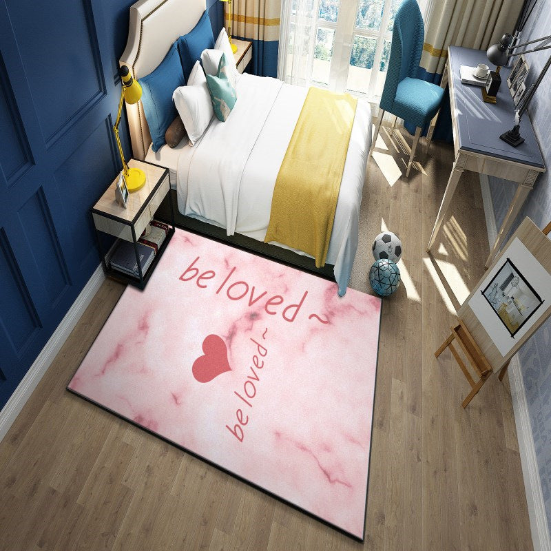 BowLift | Western garden printed carpet multicolored polyester carpet with non-slip backing stain-resistant indoor carpet for bedroom